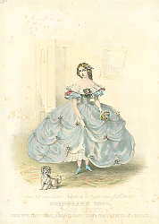 Постер Crinoline 1859. Poor Tiney, Good Bye Tiney Dear, I Shant Have Room For You in the Carriage