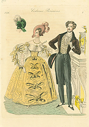 Постер Costumes Parisiens