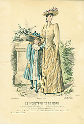 Постер Le moniteur De La Mode №6