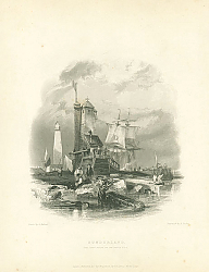 Постер Sunderland. The Light House on the South Pier