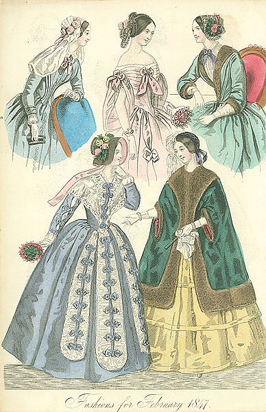 Fashions for February 1847 №2 1