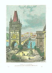 Постер Prague. - La Kalsbrucke