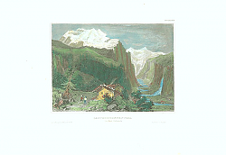 Постер Lauterbrunnenthal in der Schweiz