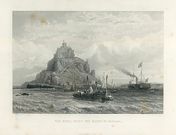 Постер The Royal Yacht  off Mount St. Michael