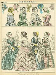 Постер Fashions for July 1849 1