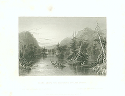 Постер Scene Among the Highlands on Lake George
