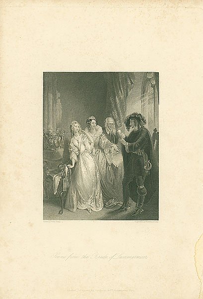 Scene from the Bride of Lammermoor