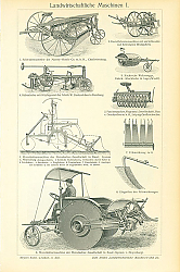 Постер Сельскохозяйственная техника I