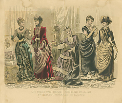 Постер November, 1884. Grandma and Her Daughters