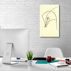 «Curtis Ботаника №60» в интерьере офиса в белом цвете