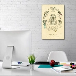 «Le Petit Messager №1» в интерьере офиса в белом цвете