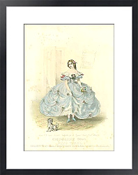 Постер Crinoline 1859. Poor Tiney, Good Bye Tiney Dear, I Shant Have Room For You in the Carriage