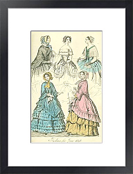 Постер Fashions for June 1848 1