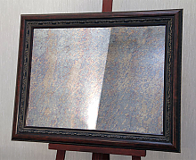 Зеркало "морена" в деревянном багете