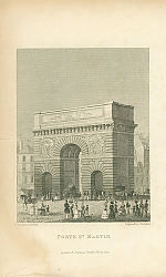 Постер Porte St.Martin