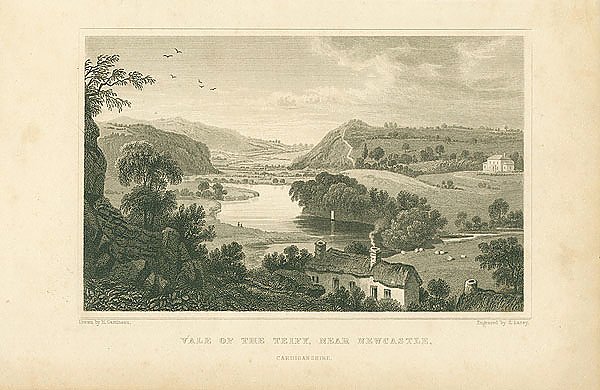 Vale of the Teify, Near Newcastle, Cardiganshire