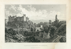 Постер Castle&Church, St. Donats. Glamorganshire Постер Castle&Church, St. Donats. Glamorganshire