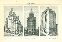 Постер Высотные здания США