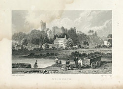 Постер Bridgend. Glamorganshire