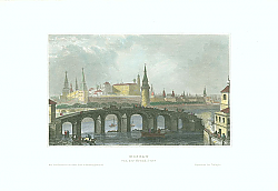 Постер Moscou, von der Kreml Seite