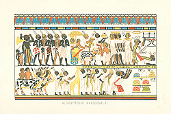 Постер Altagyptische Wandgemalde