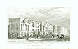 Постер York Terrace, Regents Park