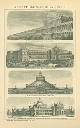 Постер Выставочные здания мира I