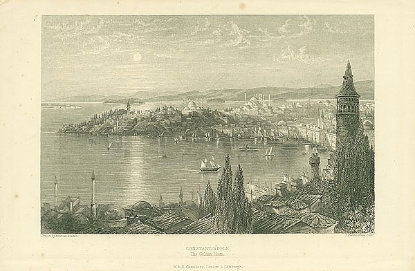 Constantinople. The Golden Horn.