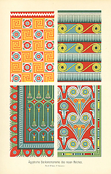 Постер Agyptische Deckenornamente des neuen Reiches