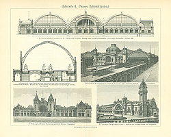 Постер Bahnhofe II (Neuere Bahnhofbauten)