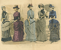 Постер April, 1884. A Walk To The Park