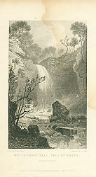 Постер Melincourt Fall, Vale of Neath, Glamorganshire