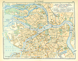 Постер План Ленинграда 1