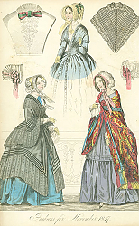 Постер Fashions for November 1847 №1 1 Постер Fashions for November 1847 №1 1