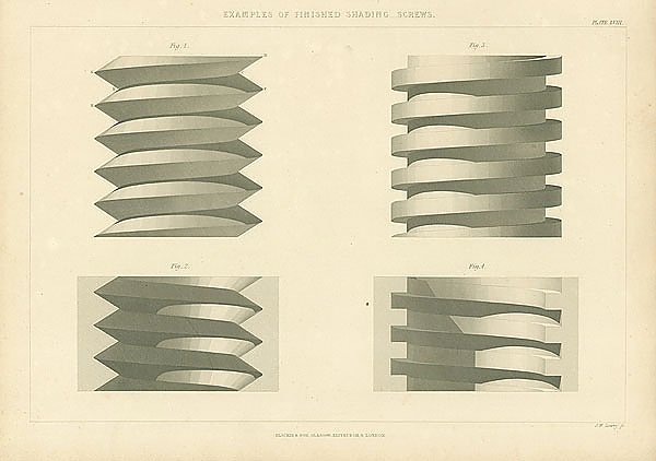 Examples of Finished Shading Screws