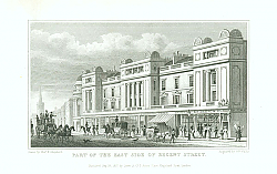 Постер Part of the East Side of Regent Street