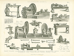 Постер Токарные станки 1