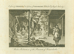 Постер Winter Habitations of the Peasants of Kamtschatka Постер Winter Habitations of the Peasants of Kamtschatka