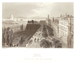 Постер Вид на Вену с бастионов, Австрия 1