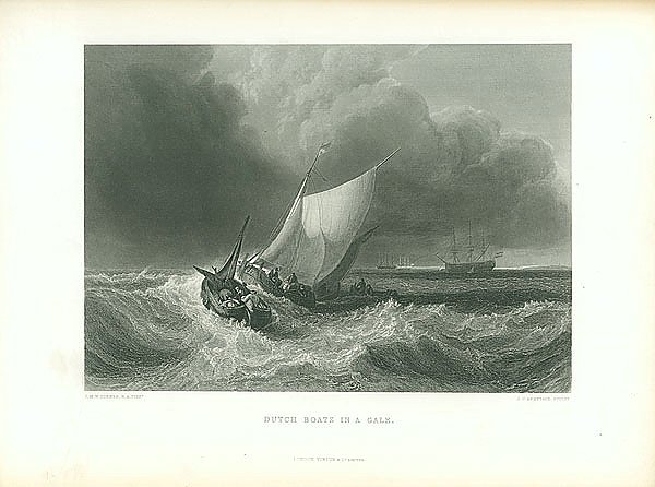 Dutch Boats in a Gale 1