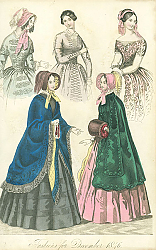 Постер Fashions for Desember 1846 №1 1 Постер Fashions for Desember 1846 №1 1