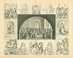 Постер Искусство Ренессанса: Рафаэль, Леонардо да Винчи, Гвидо Рени