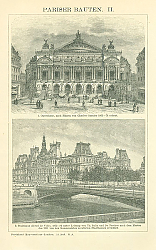 Постер Здания Парижа II