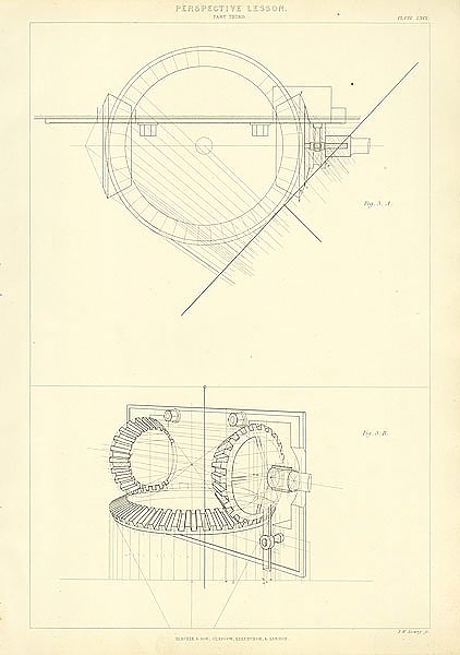Perspective Lesson. Part Third