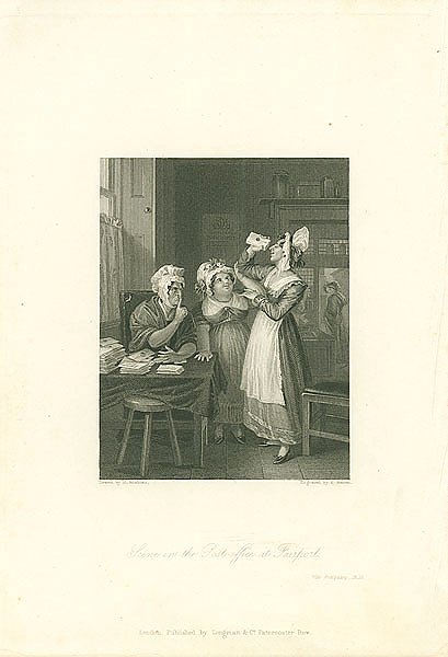 Scene in the Post-office at Fairport