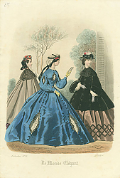 Постер Le Monde Elegant