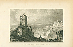 Постер Caldy Island, from Tenby Castle, Pembrokeshire Постер Caldy Island, from Tenby Castle, Pembrokeshire