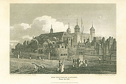 Постер The Tower of London, from the Hill Постер The Tower of London, from the Hill