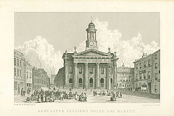 Постер Lancaster Sessions House and Market Постер Lancaster Sessions House and Market