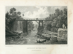 Постер Aqueduct on the Taff. Glamorganshire Постер Aqueduct on the Taff. Glamorganshire